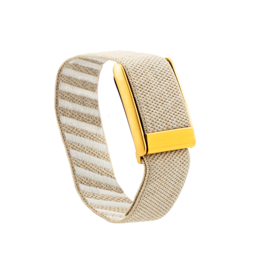 Whoop 5.0 Luxe Band - Gold Sand